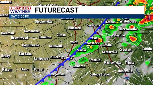 2 P.M. FORECAST UPDATE: We are tracking the potential for more storm activity across Central Texas through the afternoon and evening as a cold front continues to push its way through our area. | KWTX News 10