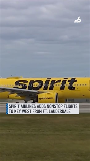 South Florida travelers will soon be able to skip the long drive down to Key West, as Spirit Airlines is set to open services in the Key West International Airport, providing a direct flight to Fort Lauderdale. This is the only direct flight offered between the two locations, according to a news release from the airline. #spirit #flight #fortlauderdale #keywest #florida | NBC 6