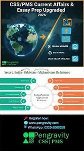 5️⃣ India–Pakistan–Afghanistan Relations: Pengravity New Era of Smart Learning