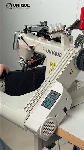 High speed feed off the arm sewing machine with automatic thread trimmer & foot lifter