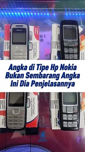 Pernah nggak sih mikir kenapa HP Nokia dulu kodenya aneh-aneh? Dari 3310, 6600, sampai N73 ternyata punya makna dan target pasar masing-masing! Nokia udah mikirin segmentasi user jauh sebelum iPhone lahir 😳 Yang pernah punya salah satunya, wajib komen tipe HP kamu dulu 🔥📱 . 📖 Dirangkum dari berbagai sumber dan dikembangkan oleh tim Jejak Teknologi . 📸 yt, ig, tt 🚀 Follow buat konten edukatif & nostalgia! 💬 For business? Let’s talk di DM ya 😉 💚 Support konten ini di saweria.co/jejaktekno