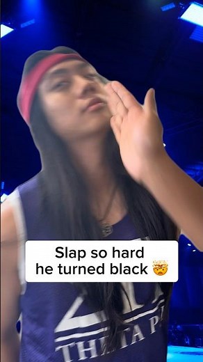 Slapped into a different race… #powerslap #slapbattles #theslap #funnyrelatable #shorts