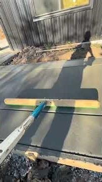 PRO BROOMING and STAMPING #concrete #concreteconstruction #foundation #proconcrete #standupscree