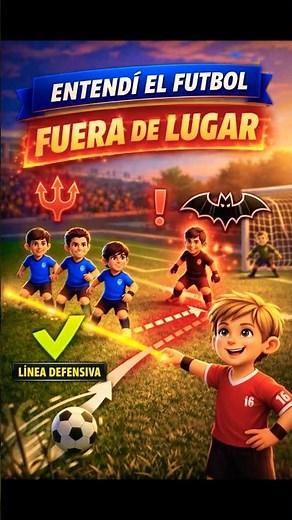 👉 “Yo tampoco entendía el fuera de lugar… hasta hoy ⚽🔥” #futbol