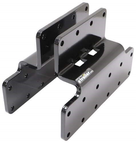 AddaBumper Drop Plates for Mount-n-Lock Heavy Haul'r RV Bumpers - 18 Hole - Qty 2 Mount-n-Lock Acces
