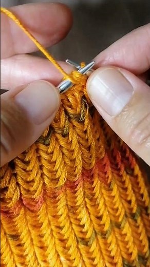 Reversible 1x1 Rib Stitch