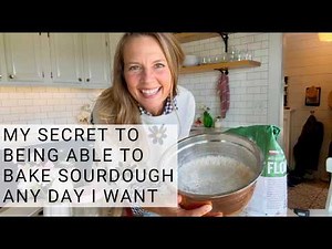 My Secret to Baking Fresh Sourdough Bread Any Day of the Week (Live Replay)