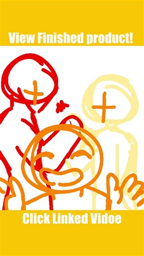 [ STORYBOARD ] Color Mixing!! ❤️💛🧡 #trend #animation