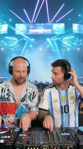 Messi Li b2b Sam Ritter (Special show) #shorts #ravinglifestyle #messi #worldcup