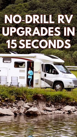 3.5K views · 11 shares | Ditch the drill & upgrade your RV the easy way... no damage, no tools, just clever fixes. https://www.rvchicks.com/adhesive-items-for-your-rv-no-drilling-needed/ #RV #rvlife #rvtravel #rvlifestyle | RV Chicks | Facebook