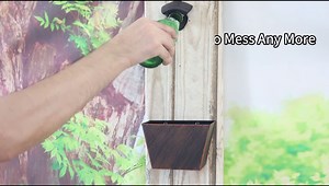 Rustic Bottle Cap Catcher Wall Mounted Antique Copper Beer Soda Top Catcher Bucket with Drain Holes for Outdoor