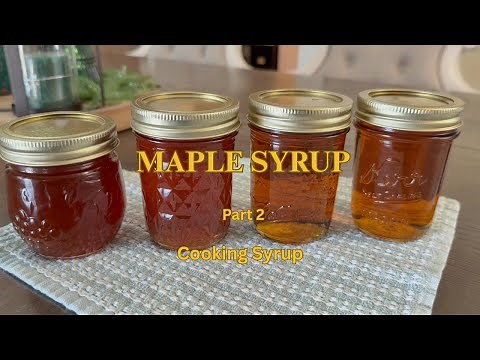 Maple Syrup Part 2. Cooking Syrup!