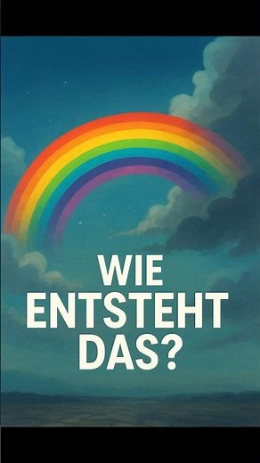 Wie entsteht ein Regenbogen?