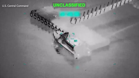 U.S. forces eliminate multiple Iranian naval vessels near the Strait of Hormuz