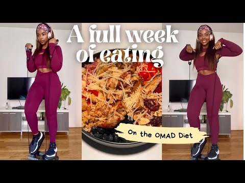 5 LBS Down in 1 Week on OMAD| What I eat, My Meal Prep+ New TikTok workout equipment & more