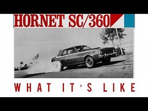 Rare look at 1971 AMC Hornet SC/360, short lived and super underrated