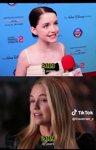 Mckenna Grace & Madison Iseman through the years #mckennagrace #madisoniseman #evolution #throughtheyears