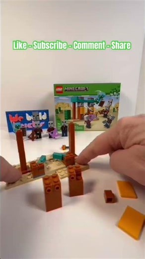 LEGO Minecraft 21267 The Illager Desert Patrol