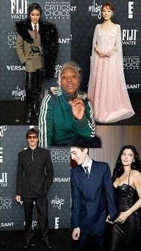 Roasting 2026 Critics Choice Awards Red Carpet Looks