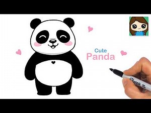 How to Draw a Panda 🐼 Relaxing Step by Step Hobby
