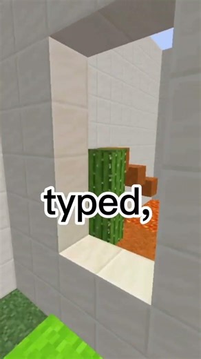 My Minecraft World Was Copying Me… 😨 #minecraft #redditstories #minecraftshorts