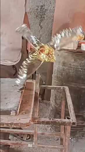 Creating a Winged Crystal Glass Bird