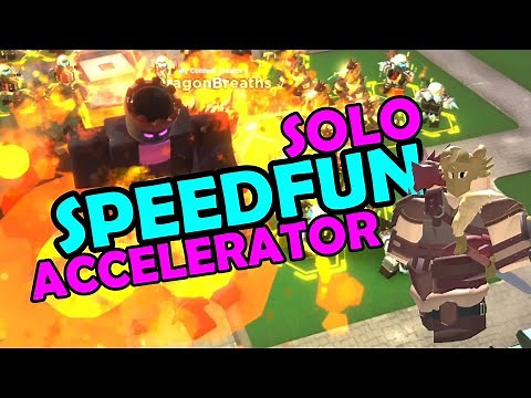 TDS SOLO HC SPEEDRUN Hardcore with ACCELERATOR - Tower Defense Simulator Roblox