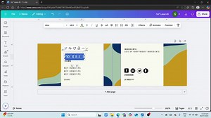 Bar Soap Wrap Around Label Template | Editable Soap Label Design for Handmade Soap | Printable Soap Packaging Template - Etsy Australia