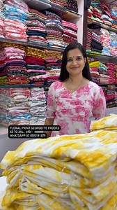 Floral print Georgette frocks with lining and pocket available now @nakriti_ethnicstore | Nakriti