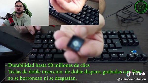 Teclado T-Dagger BORA RGB: Recomendación Gamer