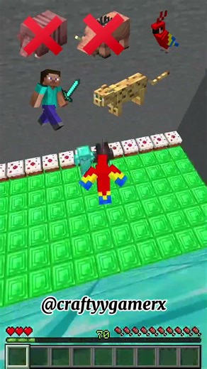 Minecraft mobs vs dripstone fall test #minecraftshorts #minecraftchallenge