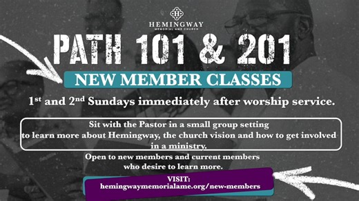 Wealth Sunday- February 15th, 2026 - 10 am Hemingway Memorial A.M.E. Church Opening Song Call to Worship Opening Prayer Scripture Musical Selection Pre-recorded Announcements Communion Pastors Remarks & Welcome Offering Children’s Invitation Sermonic Selection Sermon Altar Call Closing Prayer/Remarks Benediction | Hemingway Memorial AME Church