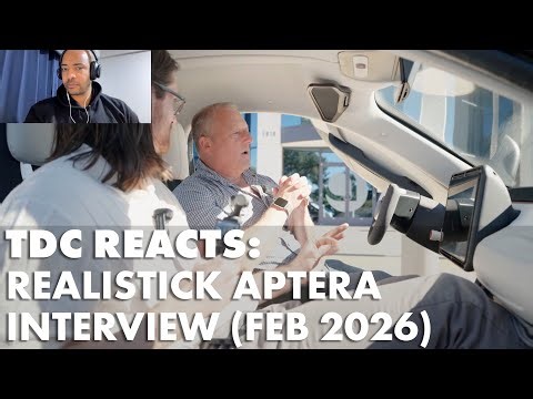 TDC Reacts: Realistick Aptera Interview (Feb 2026)