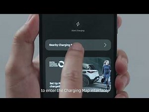 smart #3 - Map and charging POI