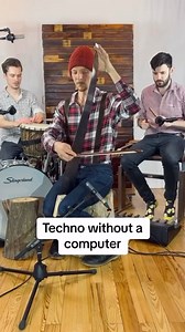 Acoustic techno 🤯 #electronicmusic #acoustic #techno #techhouse #live #instruments | Perfect Havoc