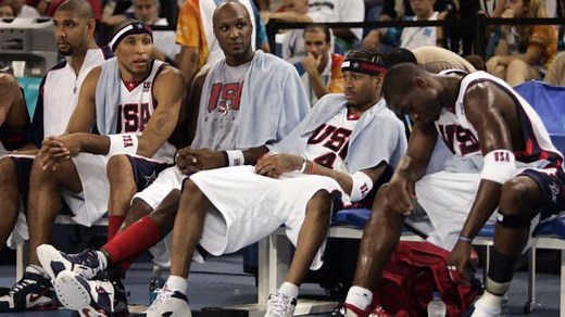 Every time the U.S. men's basketball team lost since the Dream Team