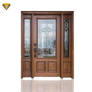 [Hot Item] Modern New Design Front Entry Doors Customizable Wooden Entrance Door Exterior Doors for House