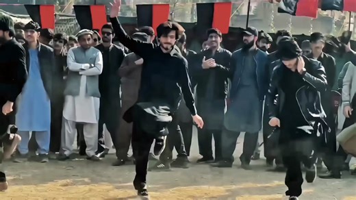 Traditional Attan Dance Performance at Islamia College