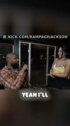 Rampage Jackson forgot he was still streaming 😭