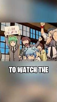 ASSASSINATION CLASSROOM Recap Full Story 5