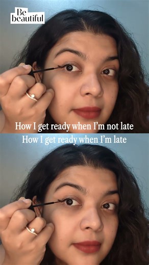When Eyeliner Enters the Chat… Time Management Exits 🖊️😅 #shorts | BeBeautiful
