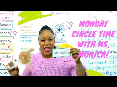 Monday 5/18/20 - Preschool Circle Time - Learn at Home