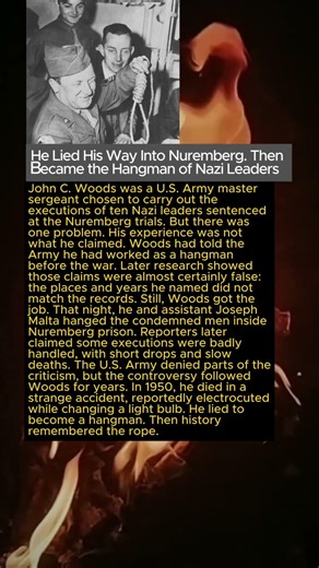 He Lied His Way Into Nuremberg. Then Became the Hangman of Nazi Leaders