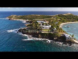 Aerials of 'Epstein Island', the late convicted sex offender's home in US Virgin Islands