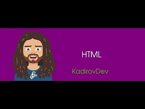 #3 – HTML. Veb-dasturlash kursi