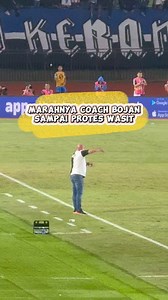 Aksi protes Coach Bojan saat Ciro dilanggar pemain PSIS karena tidak di anulir oleh wasit🔥 | Manz Vlog