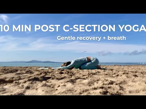 10-Min Gentle Post-C-Section Yoga | Breath & Core Reconnection