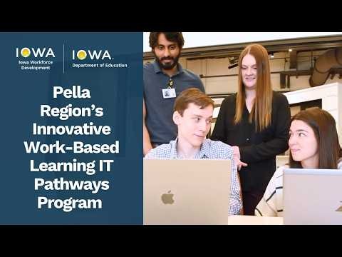 Pella Region's Innovative Work-Based Learning IT Pathways Program