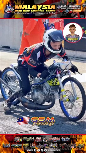 Highlight : GSM Racing 🇲🇾 : 2t125 Superopen 100kg : NGO Asean Super Fast 2025 Depa mai BKH depa kata 2t 🇲🇾 x laju, depa lah kata, bukan min. Nah ambik, P1🥇 kelas 2t125 superopen di NGO Buriram, 🇲🇾 terpaling padu antara 17bijik peluru yg terpadu. Sampai paling lambat tapi pulang ter-sauk P1, dis is GSM Racing Perlis mai.🫡 Sejarah 1st team 2t 🇲🇾 tahun 2015 yg tembus rekod 6.6sec x pernah terpadam. Tahniah GSM! Moga terus mewarnai dunia millisecond dragbike! Okgo! 🇲🇾🚀🔥🇲🇾🚀🔥 p/s : r