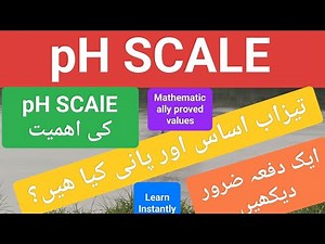 pH SCALE Calculations and Importance